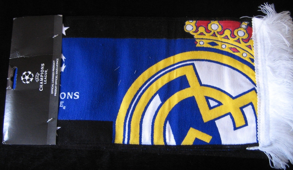 Bufanda Conmemorativa Final Champions League Real Madrid vs