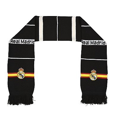 Real Madrid Bufanda-Negro - Real Madrid CF